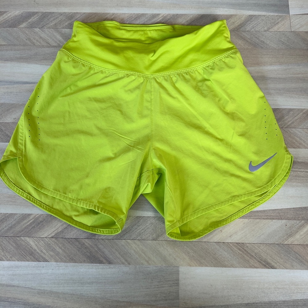 Nike Women's Running Shorts Bright Lime